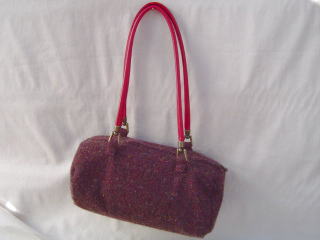 筒型ボストンバッグ