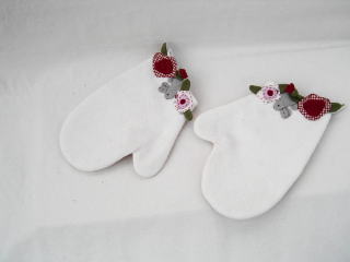 花うさぎのミトン 2ヶ